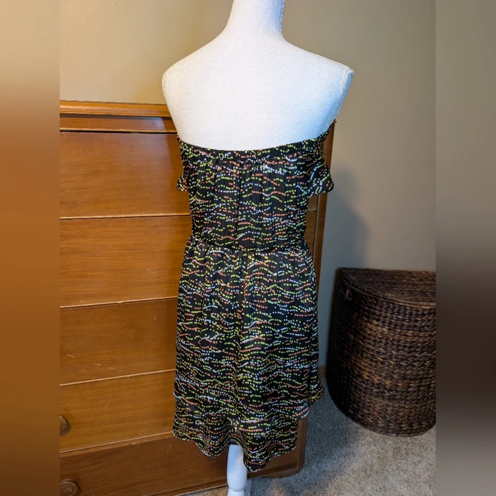Vanity Strapless Mini Dress SZ M - Picture 8 of 14